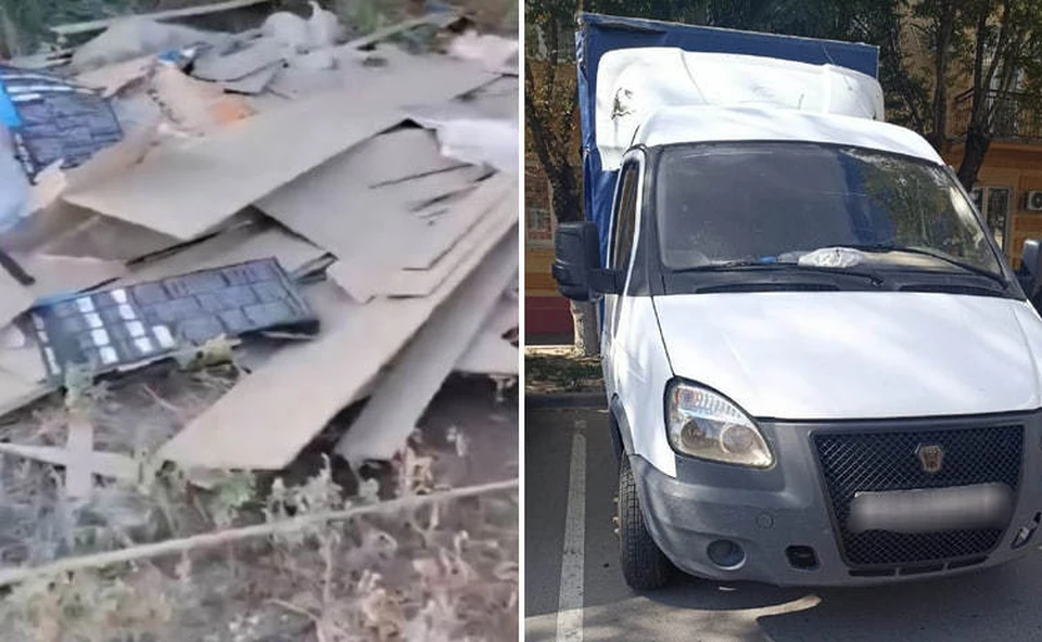 Мусор вывалили на Пугачевской недалеко от детской площадки. Фото: прокуратура.