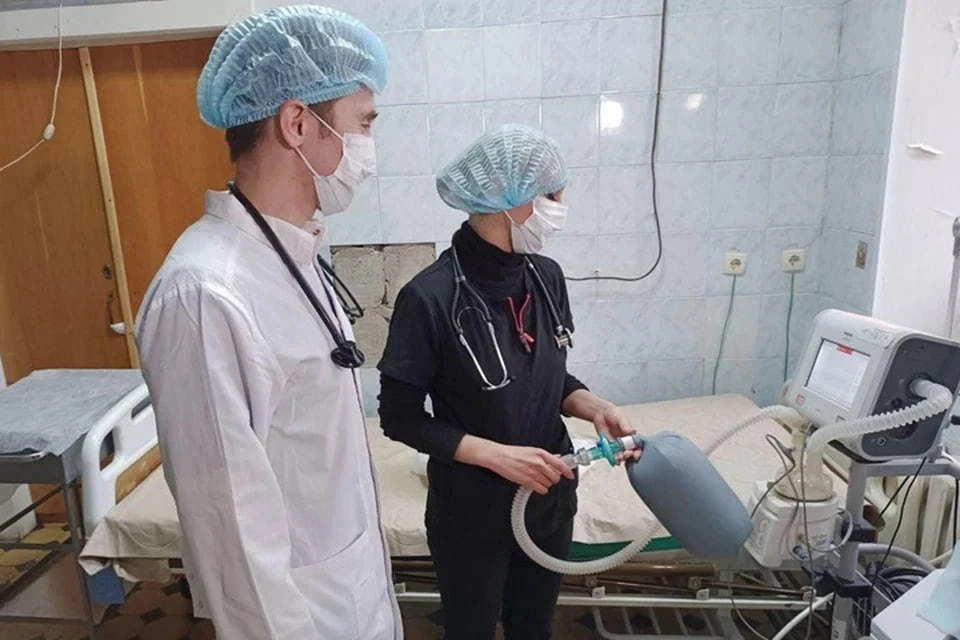 Врачи из Югры выполняют важную миссию в Макеевке. Фото: ТГ-канал администрации городского округа Макеевка