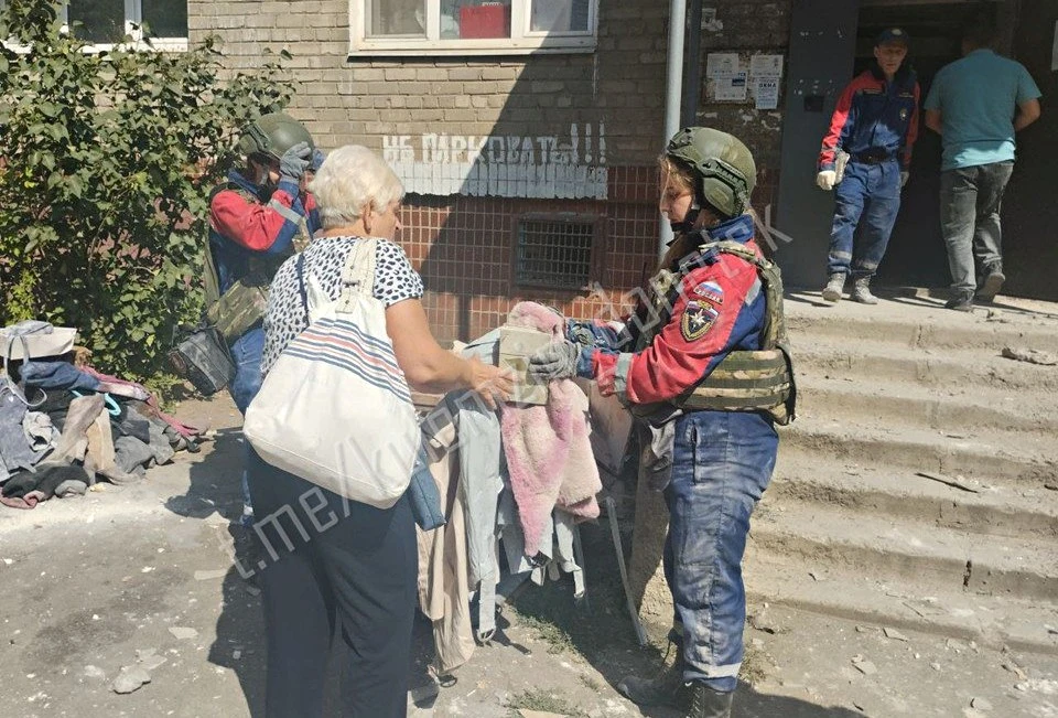 Активно помогает Всероссийский студенческий корпус спасателей. Фото: ТГ-канал Алексея Кулемзина