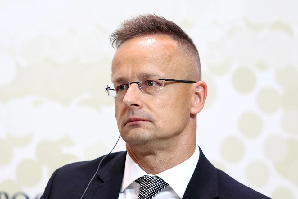 Министр иностранных дел Венгрии Петер Сийярто.