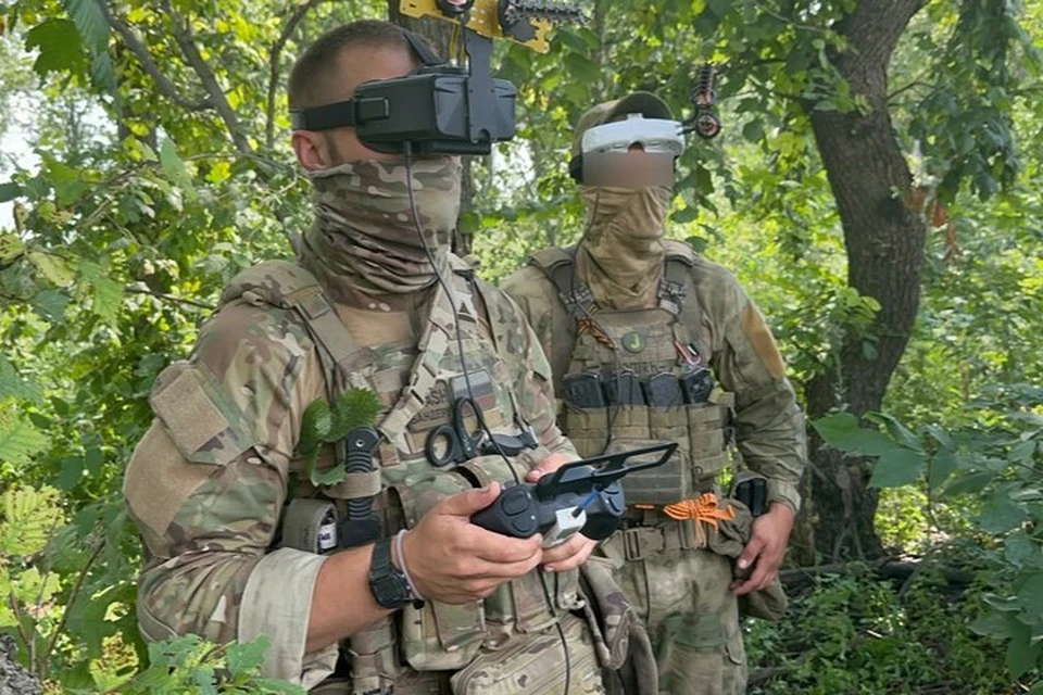Операторы дронов поражают ВСУ в Запорожской области
