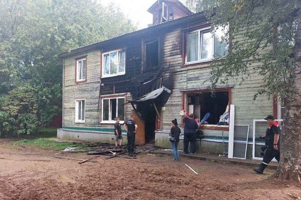 В Костроме помогают погорельцам. ФОТО: администрация города