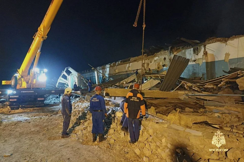 Фото МЧС России, сделанное вскоре после ЧП и опубликованное 16 августа.
