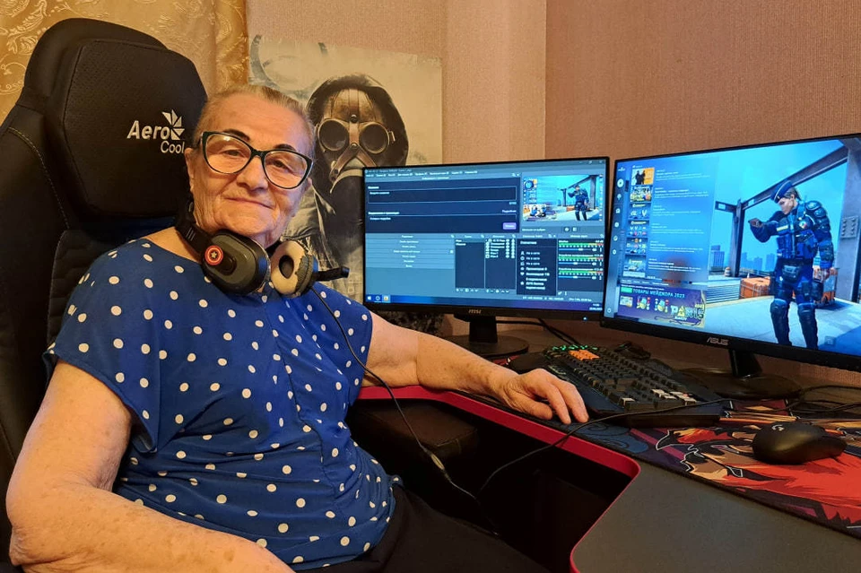 Пенсионерка сделала «эйс» в Counter-Strike.