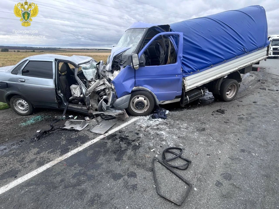 Два человека погибли в ДТП с грузовиком в Михайловском районе Рязанской области.