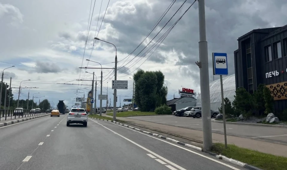 Автобусы на Тульском шоссе перешли на остановки по требованию.