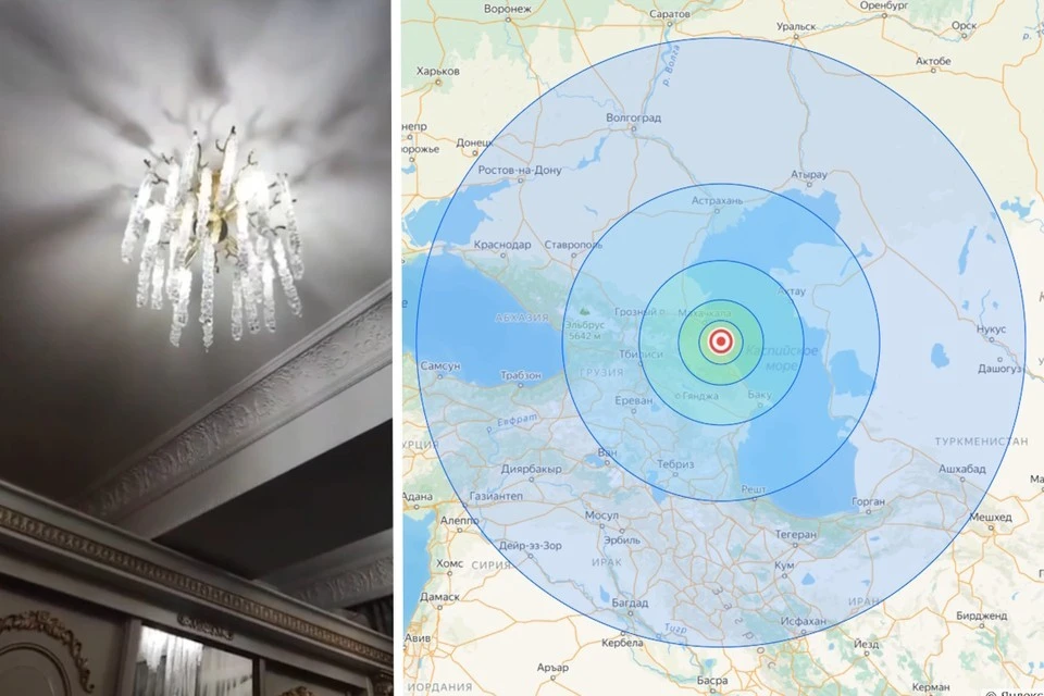 В домах все ходило ходуном. Фото: стоп-кадр видео/USGS