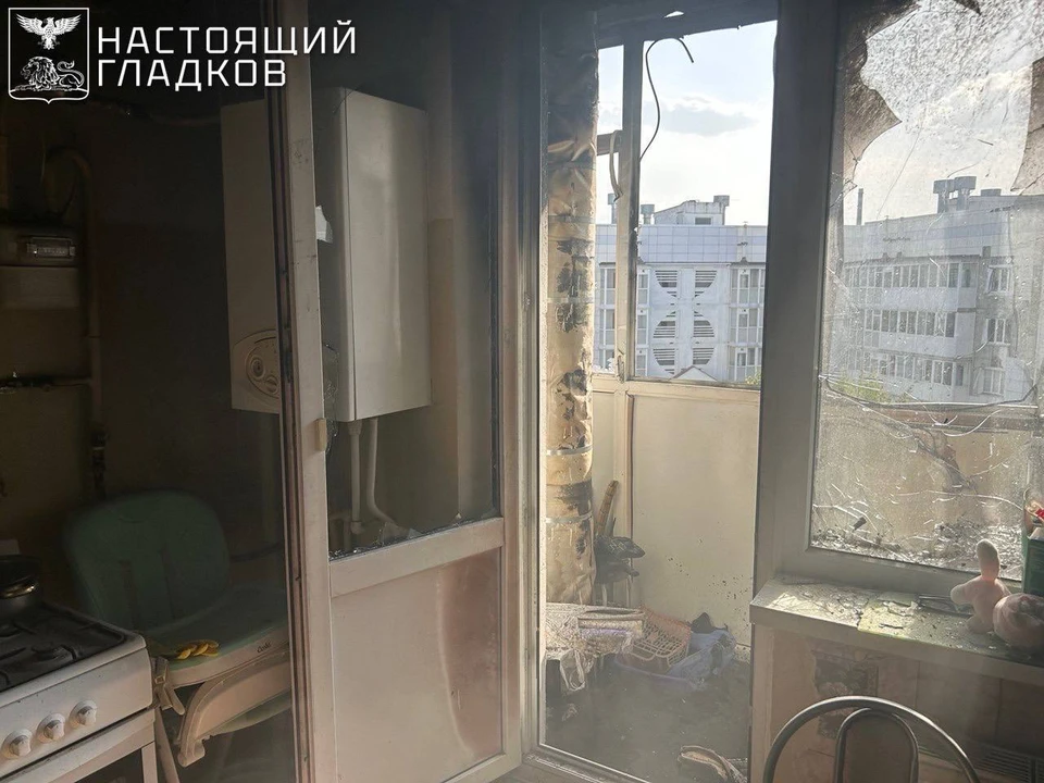 В Шебекино беспилотник ударил по многоэтажке