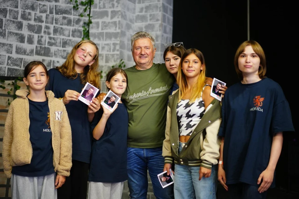 Олег Комаров стал гостем «Детской Республики «Поленово».