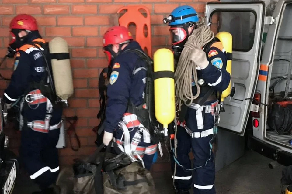 Магнитогорцы остались живы благодаря быстрой помощи и дыхательным аппаратам. Фото: Поисково-спасательная служба Челябинской области