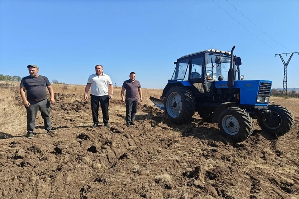 В Снежном усиливают защиту от ландшафтных пожаров. Фото: t.me/Snezhnoe_adm