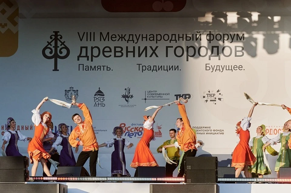 Ансамбль «Донбасс» представил свое искусство на форуме древних городов в Рязани. Фото: Министерство культуры ДНР