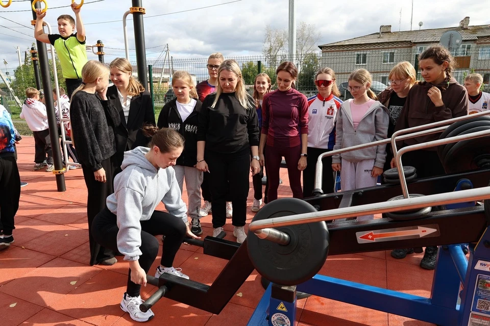 В Свердловской области открыли новую современную площадку ГТО. Фото: департамент информационной политики региона