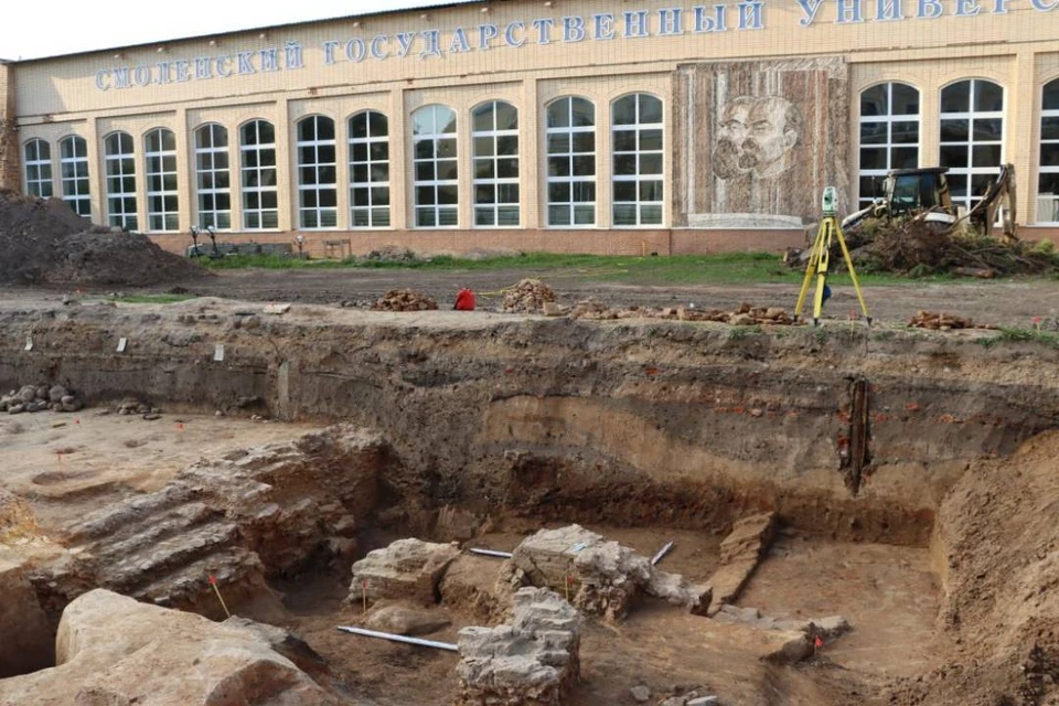 Остатки 800-летнего терема нашли в Смоленске. Фото: институт археологии РАН.