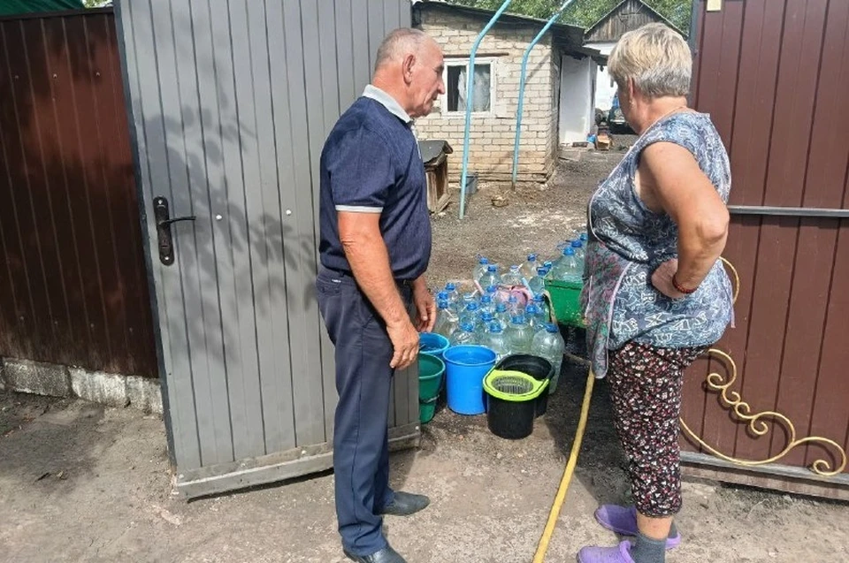 В Макеевке продолжается мониторинг подвоза воды населению. Фото: Администрация Макеевки