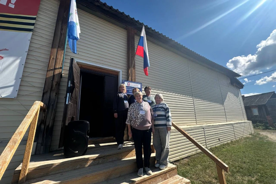 На Ольхоне голосуют на выборах губернатора Иркутской области.