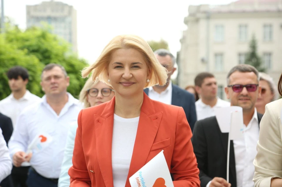 Ирина Влах, председатель Республиканской партии INIMA MOLDOVEI