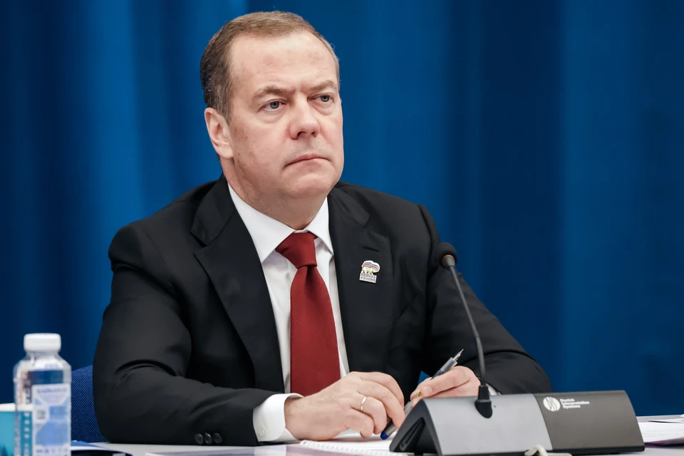 Зампред Совбеза России Дмитрий Медведев