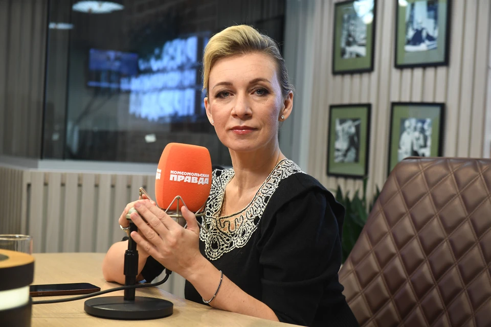 Официальный представитель МИД России Мария Захарова