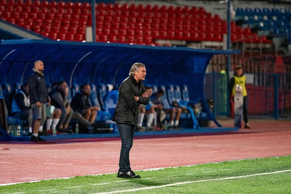 Алексей Поддубский назвал игру позорищем. Фото: ФК «СКА-Хабаровск»