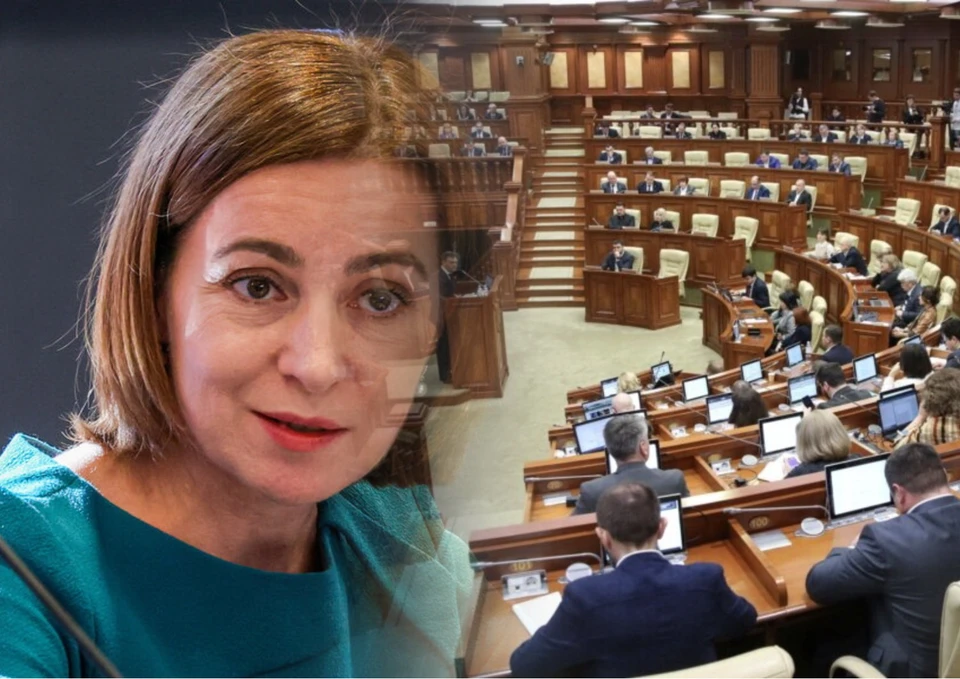 Как бы не голосовал на парламентских выборах – получаешь Санду. Фото: коллаж КП