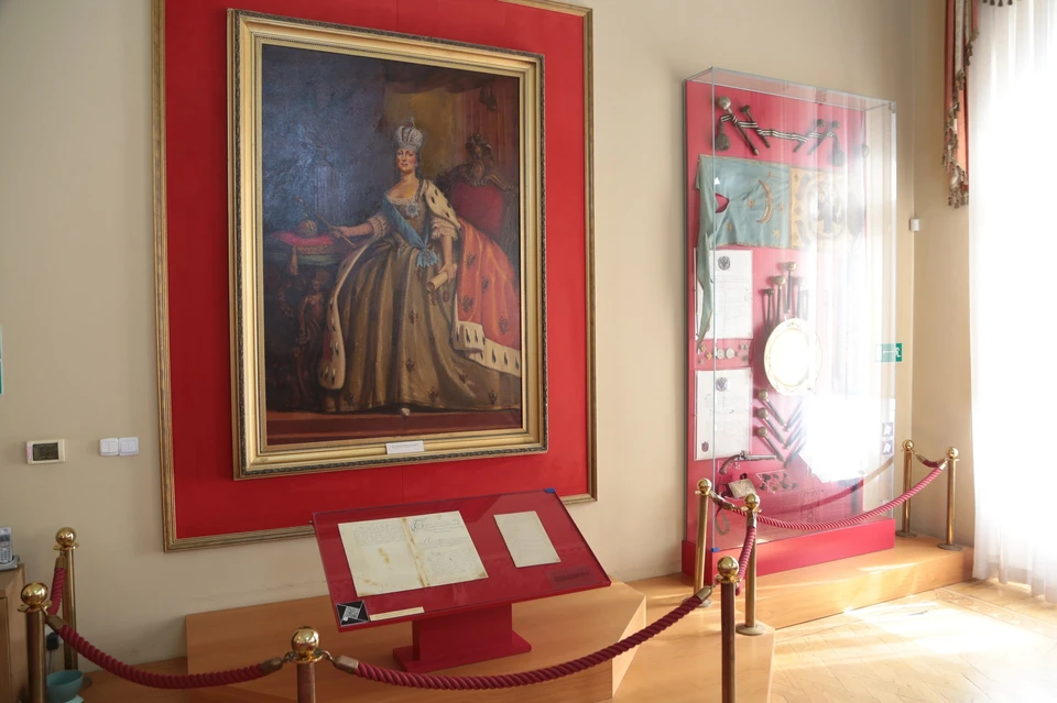 Портрет Екатерины Великой в музее Фелицына