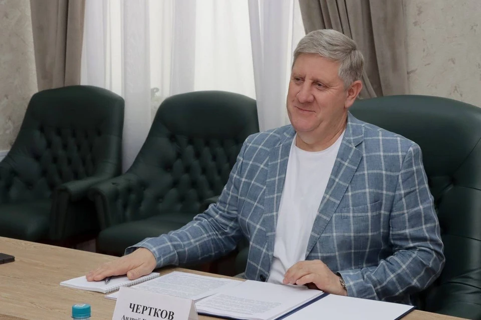 Глава Правительства ДНР Андрей Чертков выразил гордость тем, что является частью масштабного процесса возрождения Донбасса. Фото: ТГ/Чертков