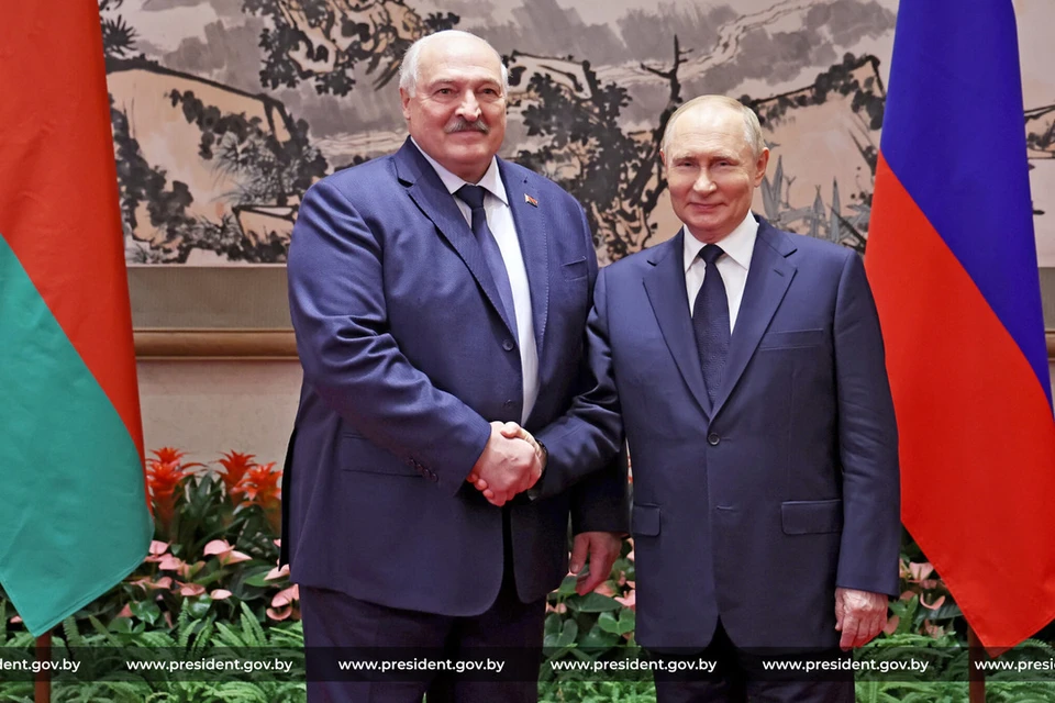 Александр Лукашенко поздравил Владимира Путина с днем рождения. Снимок носит иллюстративный характер. Фото: president.gov.by