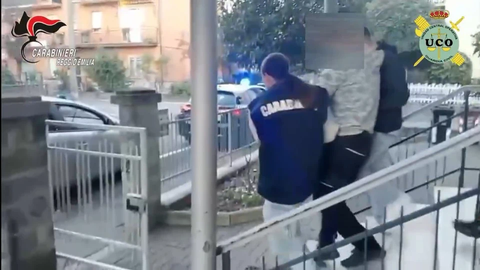 Задержано девять человек. Фото: скрин с видео