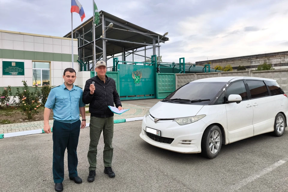 Краснодарские таможенники передали конфискованный автомобиль на нужды СВО Фото: пресс-служба Краснодарской таможни