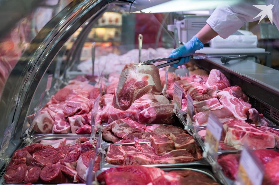 В списке подорожавших продуктов - говядина.