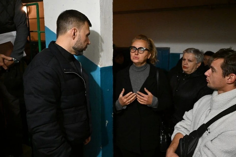 Жители Киевского района Донецка пожаловались на неудовлетворительную работу управляющей компании. Фото: ТГ/Пушилин