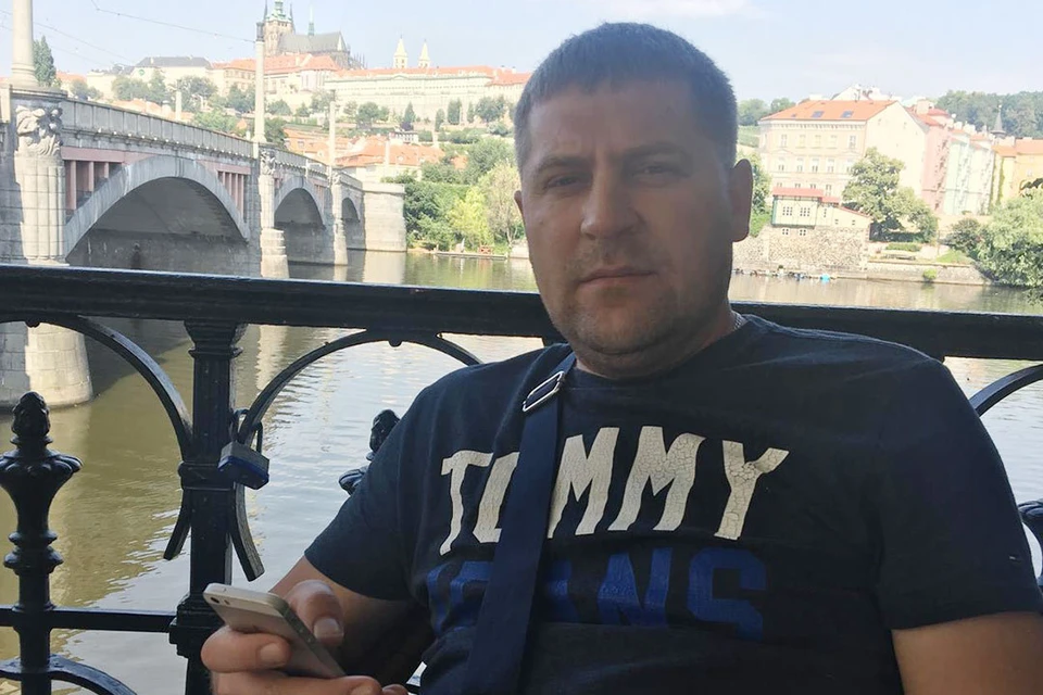 Погибший отец хоккеиста. Фото: личный архив семьи.