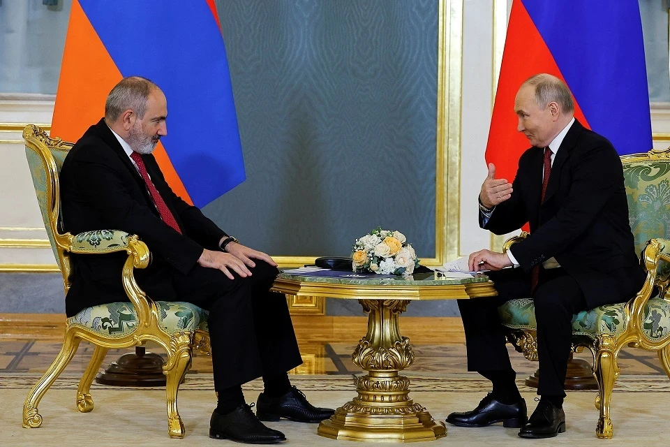 Путин и Пашинян не сошлись в оценке объема товарооборота России и Армении
