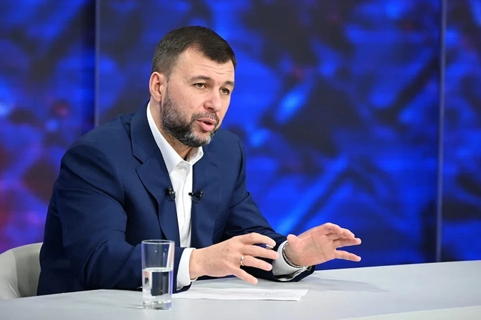 Глава ДНР Денис Пушилин назначил врио главы Краснолиманского округа. Фото: АГ ДНР