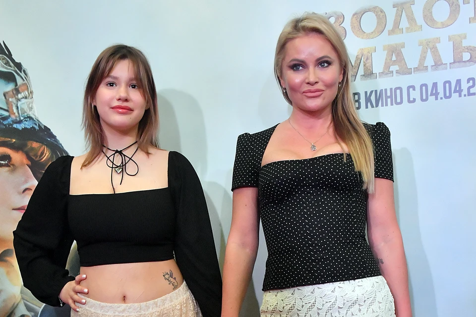 Дана Борисова с дочерью Полиной
