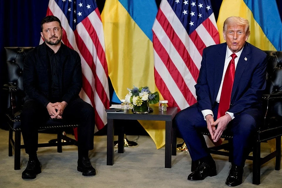 Зеленский призвал Трампа повлиять на завершение конфликта на Украине