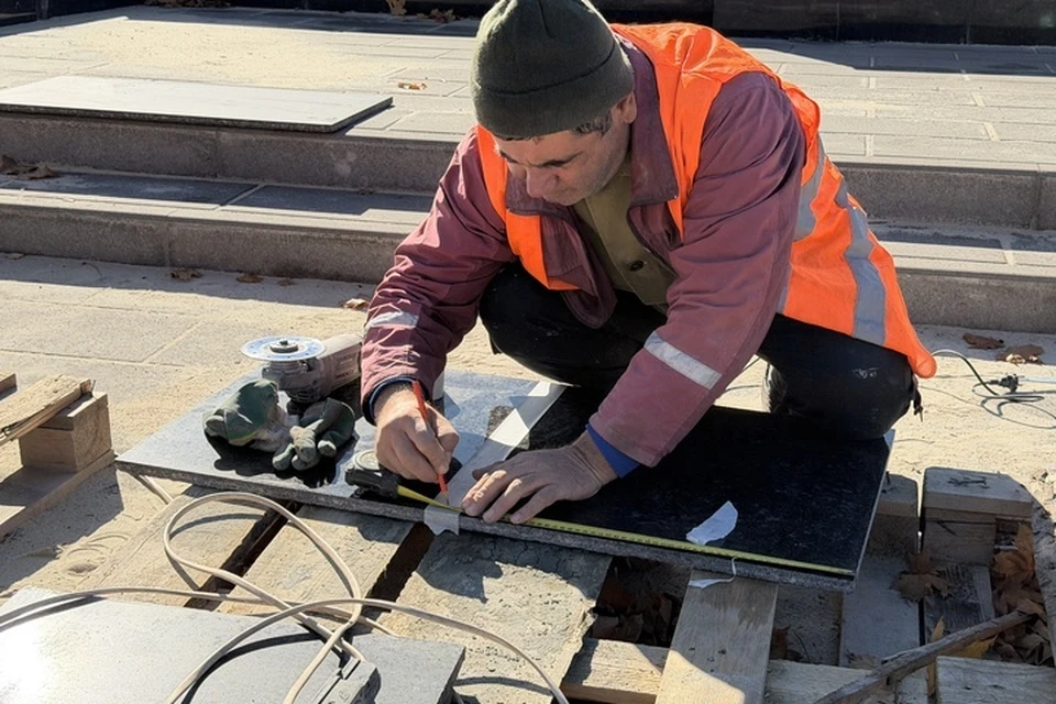 Реконструкция площади Боевой Славы в Первомайске