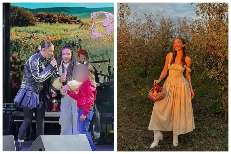 Фото: скриншот из видео и личная страница Миа Бойко в соцсети «ВКонтакте»