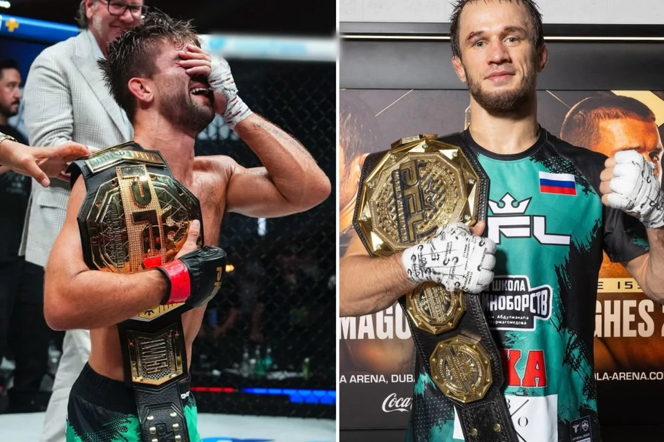 Альфи Дэвис и Усман Нурмагомедов сразятся за пояс чемпиона PFL. Фото: соцсети Альфи Дэвиса/соцсети Усмана Нурмагомедова