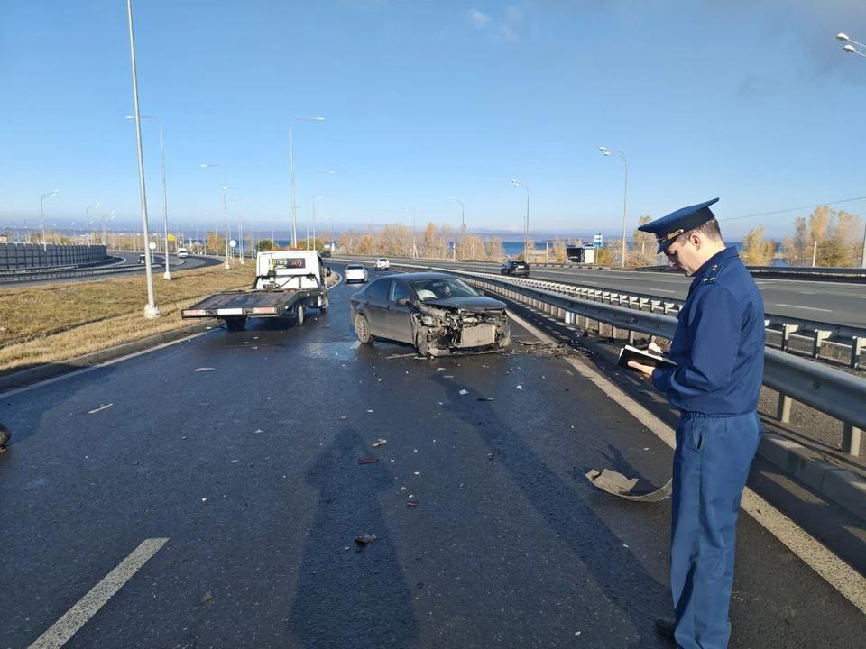 40 автомобилей получили повреждения в массовой аварии в Ульяновске | ФОТО: прокуратура Ульяновской области