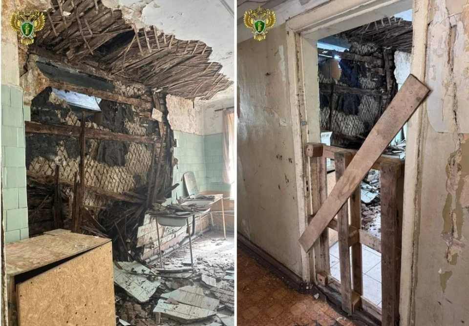 Дом попросту разрушается. Фото: прокуратура Челябинской области