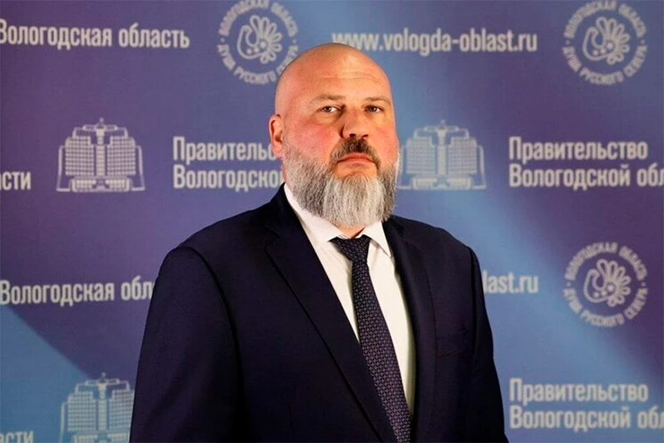 Первый замгубернатора Вологодской области Иван Иноземцев был задержан за драку в состоянии алкогольного опьянения в Санкт-Петербурге. Фото: Правительство Вологодской области