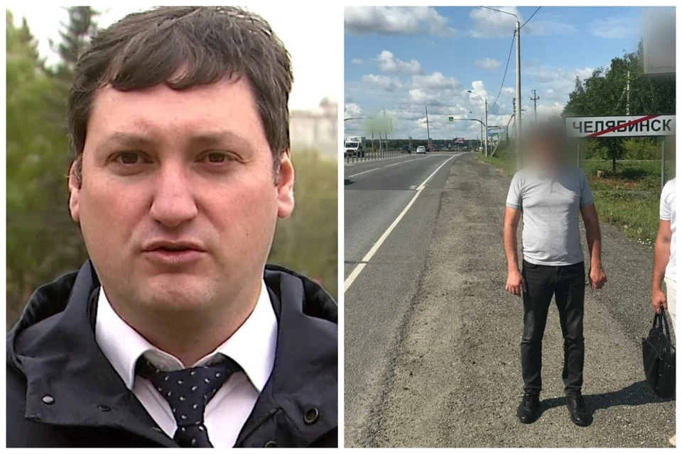 Дмитрий Шиляев показал, где работы с дефектом он принял. Фото: кадр с видео пресс-службы Администрации Челябинска, пресс-служба Следственного комитета Челябинской области.