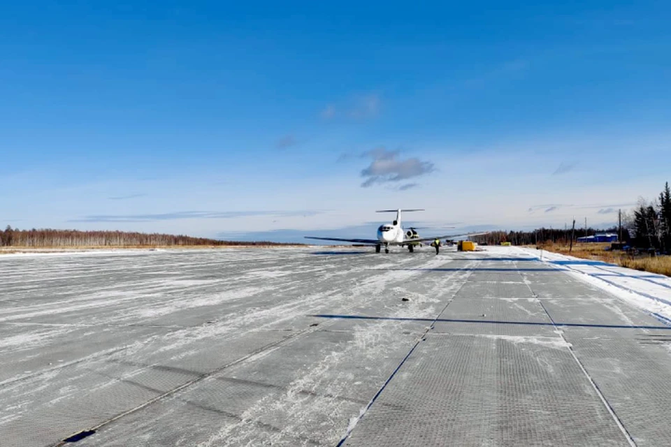В 2021 году в аэропорту была завершена часть работ. Фото: Telegram-канал Дмитрия Садовников/@sadovnikovdd