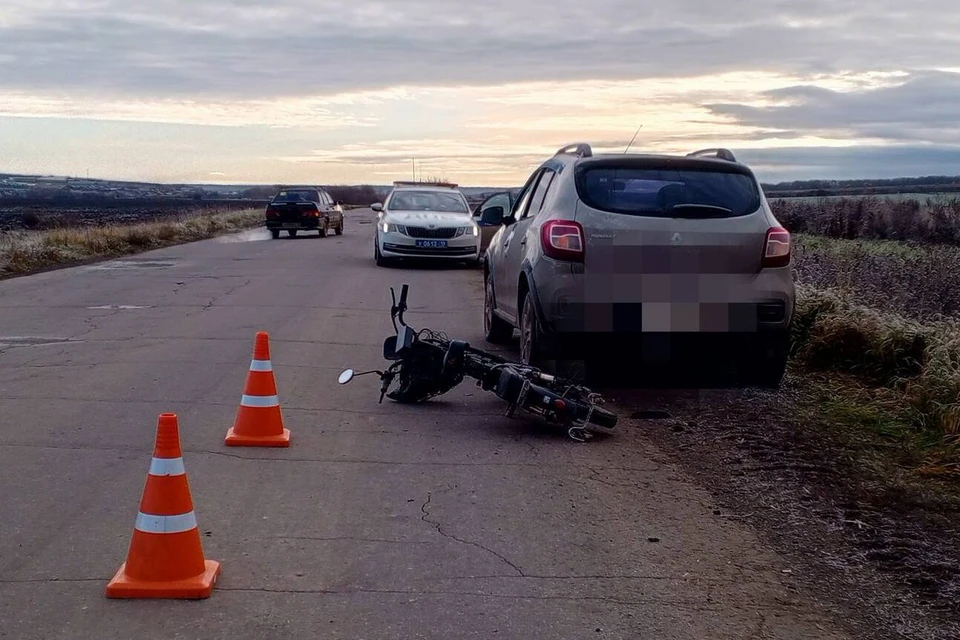 Пострадавшую доставили в медучреждение. Фото: Госавтоинспекция Удмуртии