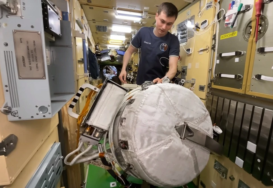 Оборудование новосибирских ученых разместили на МКС. Фото: Роскосмос