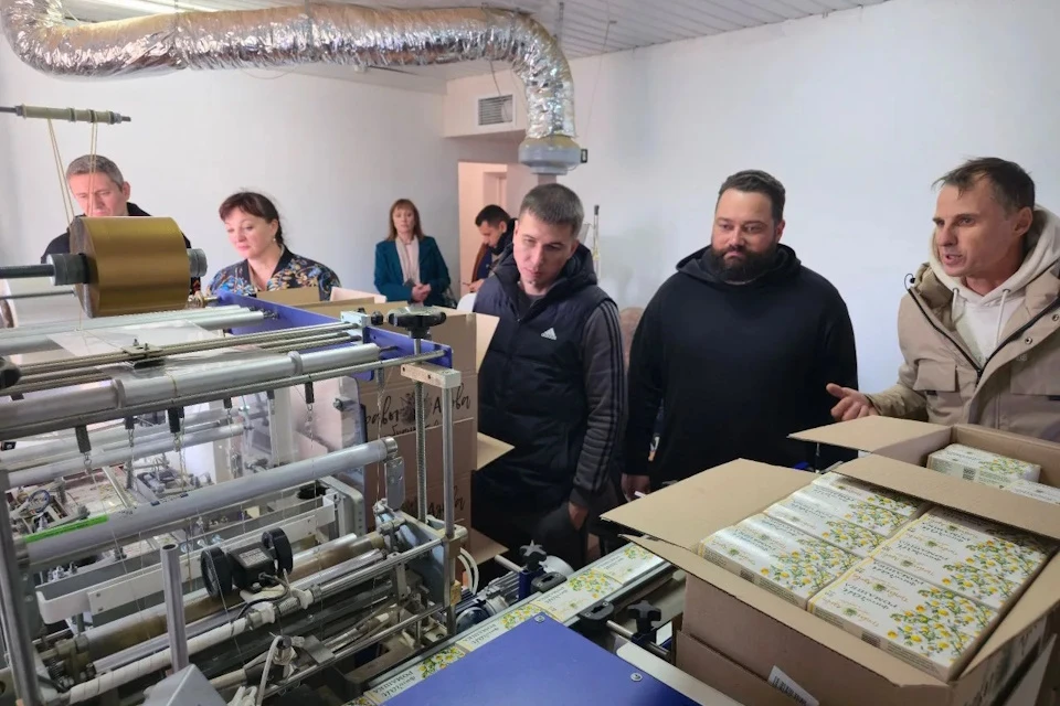 Делегация минпромторга России посетила Херсонскую область Фото: министерство промышленности и торговли ХО
