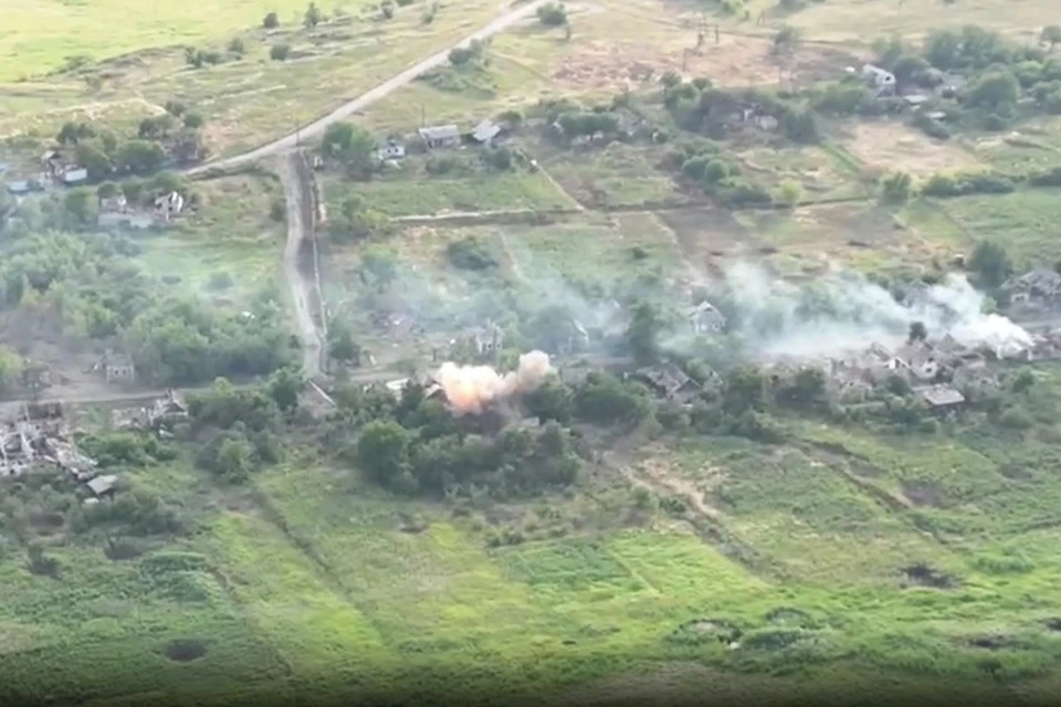 ВС РФ уничтожили опорный пункт с живой силой ВСУ на Красноармейском направлении. Фото: Минобороны России