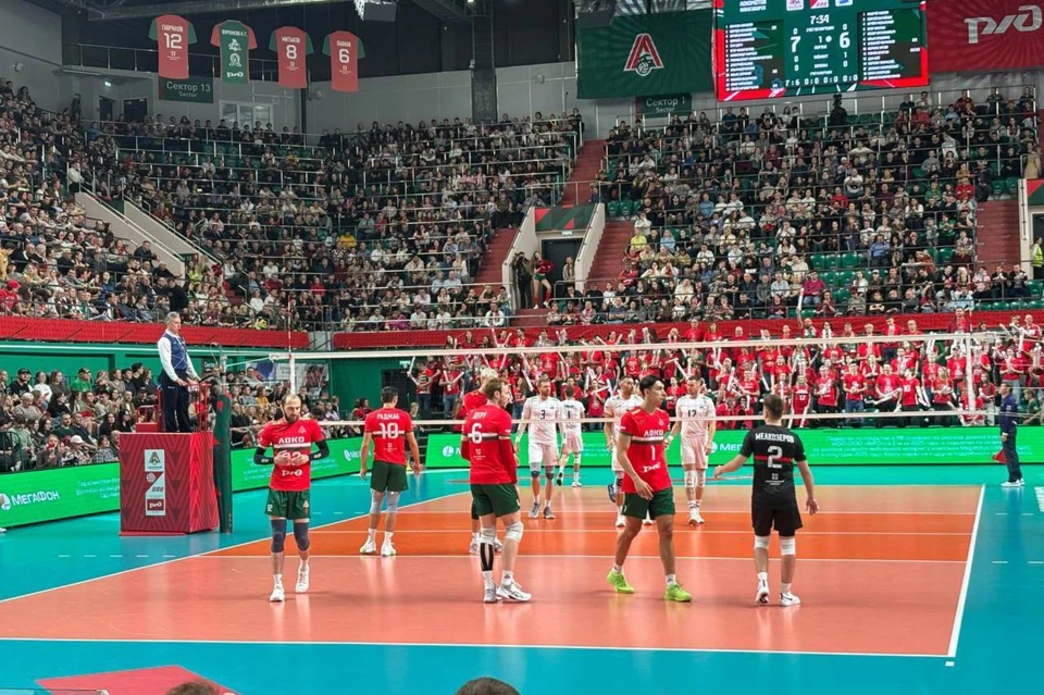 Новосибирский ВК «Локомотив» обыграл «Динамо-Урал» со счётом 3:1